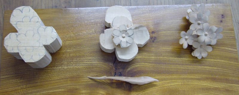 Stages of carving