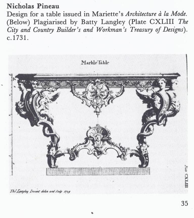 The original design was found
