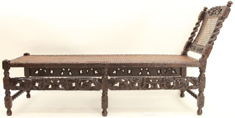 Daybed, post conservation